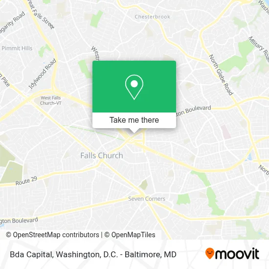 Bda Capital map