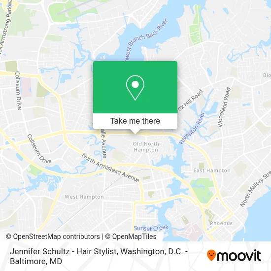Jennifer Schultz - Hair Stylist map