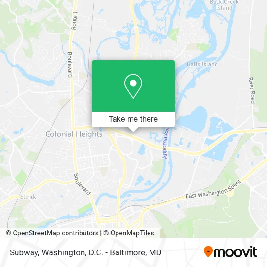 Subway map