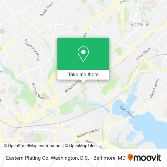 Eastern Plating Co map