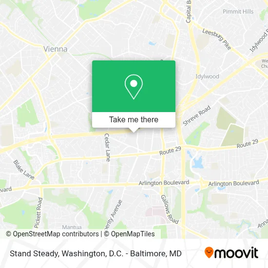 Stand Steady map