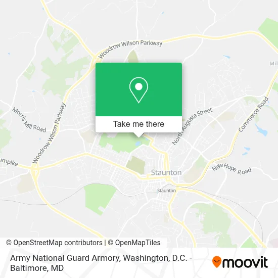 Army National Guard Armory map