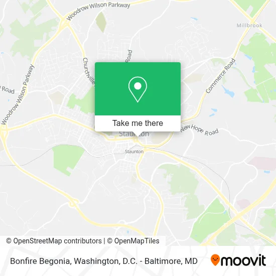 Bonfire Begonia map