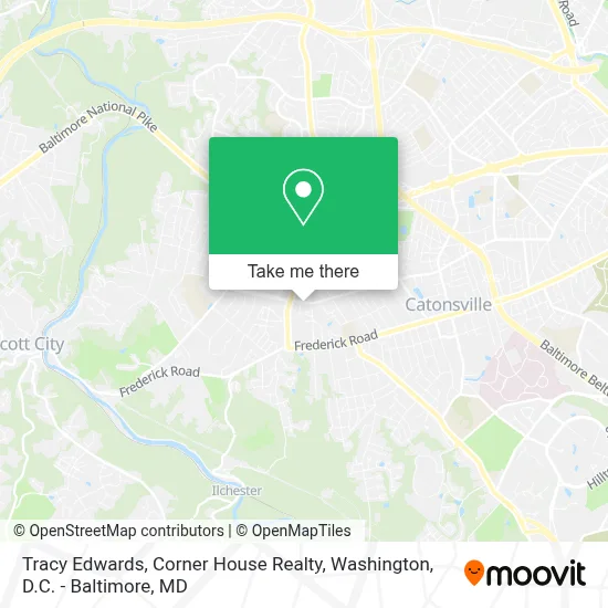 Tracy Edwards, Corner House Realty map