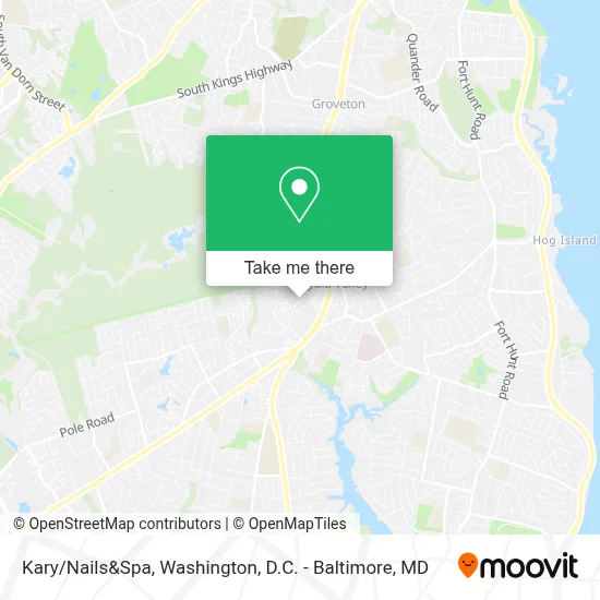 Kary/Nails&Spa map