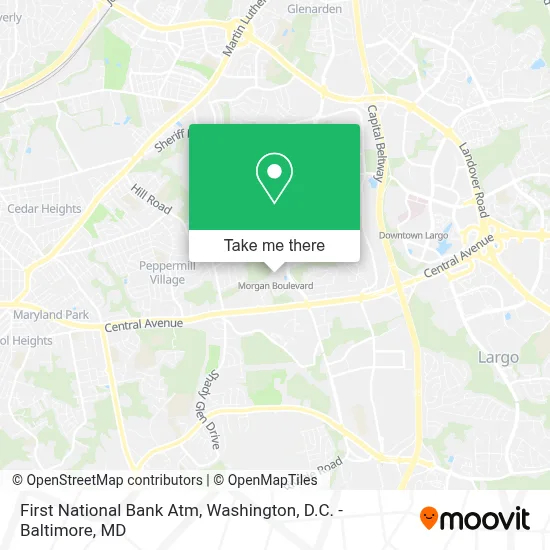 First National Bank Atm map