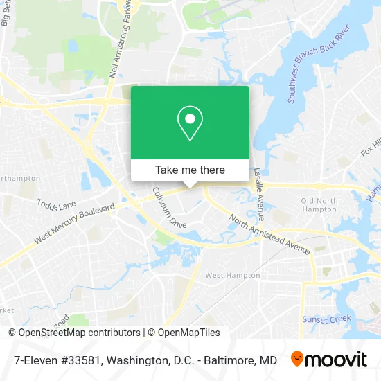 7-Eleven #33581 map