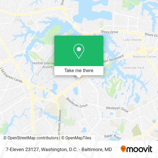 7-Eleven 23127 map
