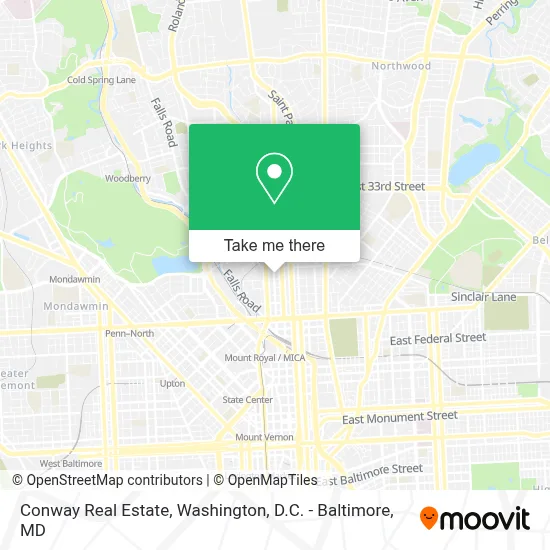 Conway Real Estate map