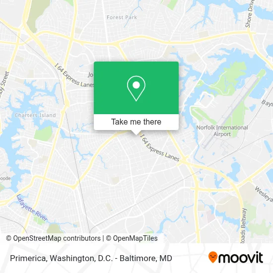 Primerica map