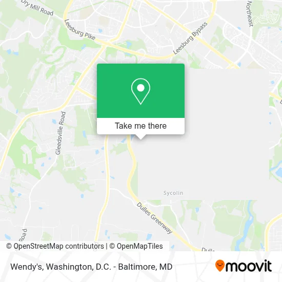 Wendy's map
