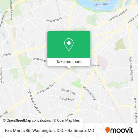 Fas Mart #86 map