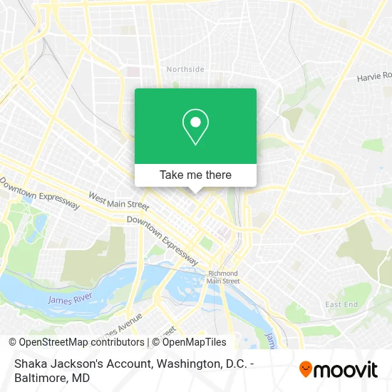 Shaka Jackson's Account map