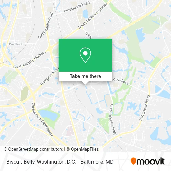 Biscuit Belly map