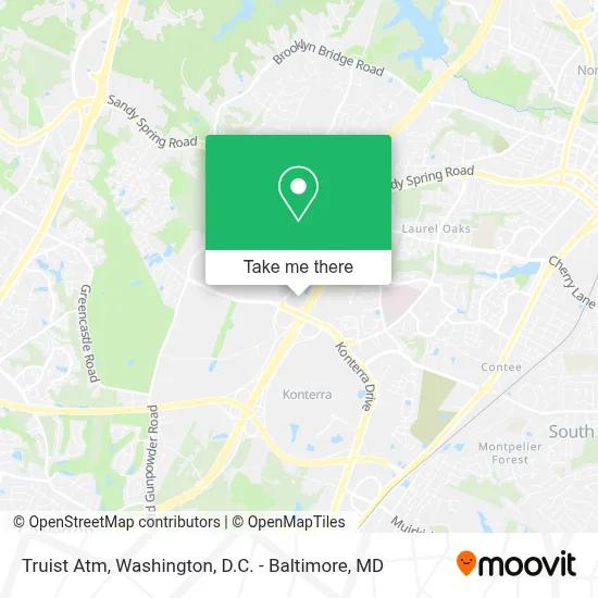 Truist Atm map
