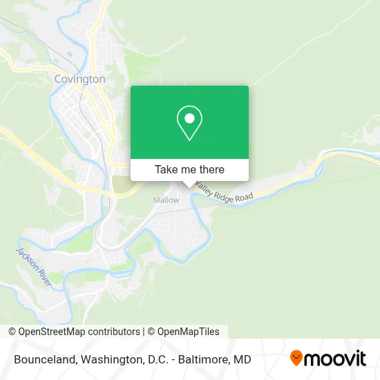 Bounceland map
