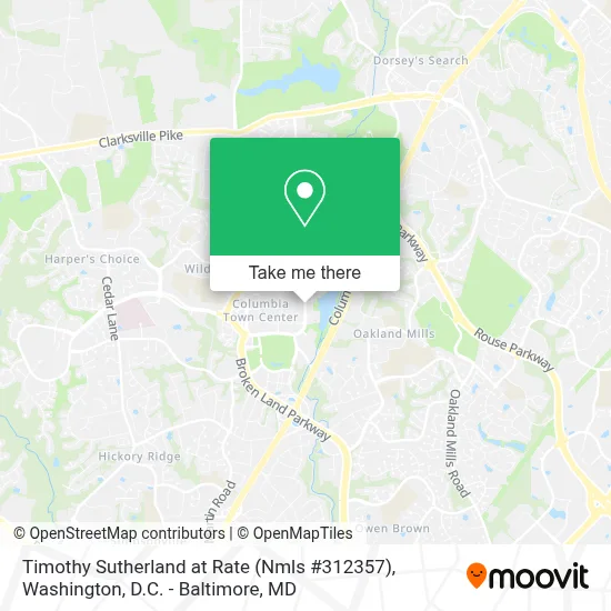 Timothy Sutherland at Rate (Nmls #312357) map