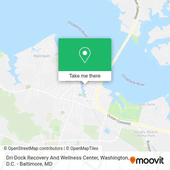 Dri-Dock Recovery And Wellness Center map