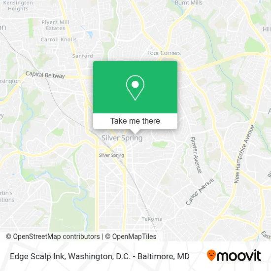 Edge Scalp Ink map