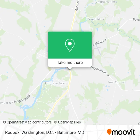 Redbox map