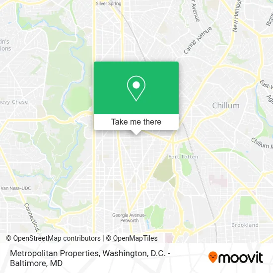 Metropolitan Properties map
