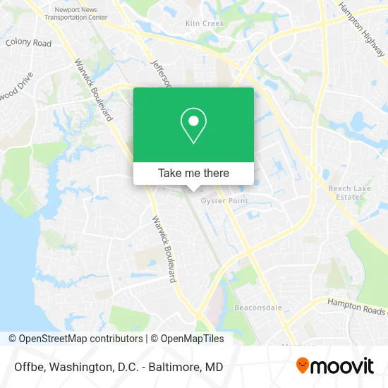 Offbe map