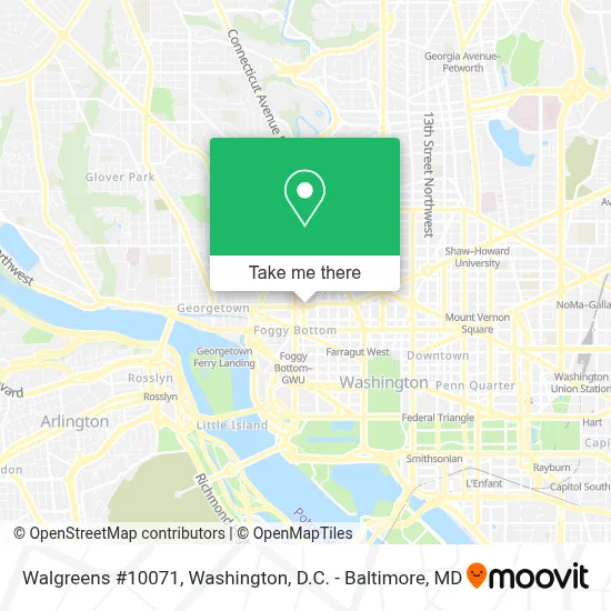 Walgreens #10071 map