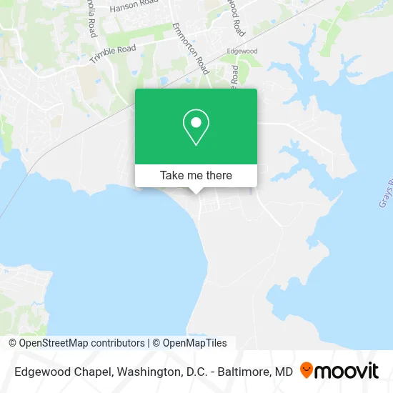 Edgewood Chapel map