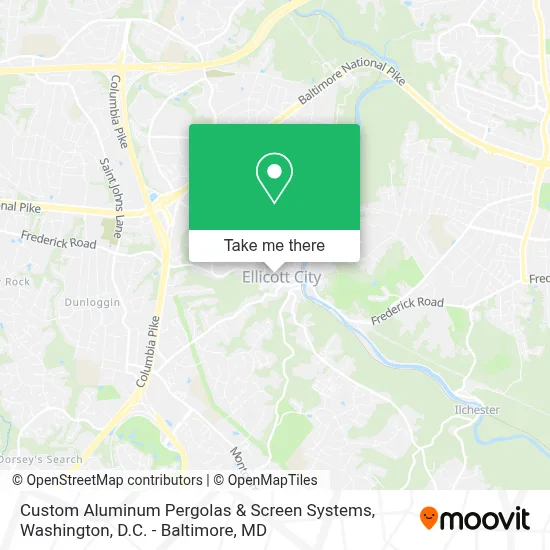 Custom Aluminum Pergolas & Screen Systems map