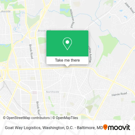 Goat Way Logistics map