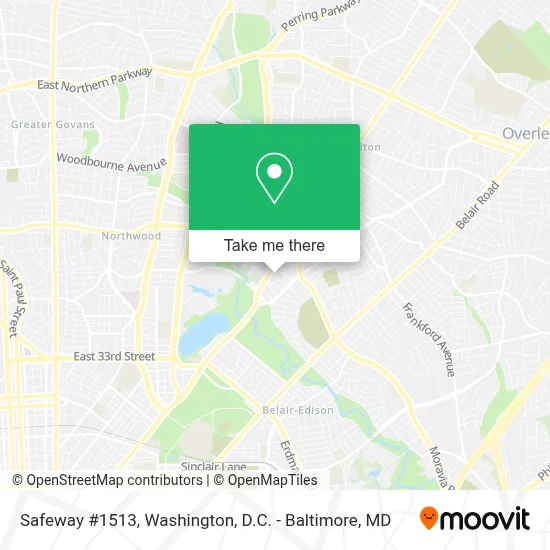 Safeway #1513 map