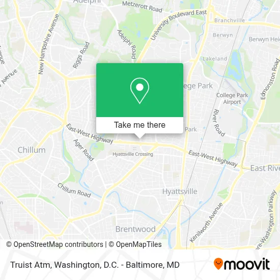Truist Atm map