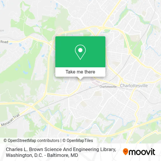 Charles L. Brown Science And Engineering Library map