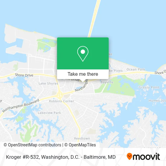 Kroger #R-532 map