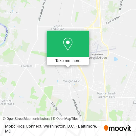 Mbbc Kids Connect map