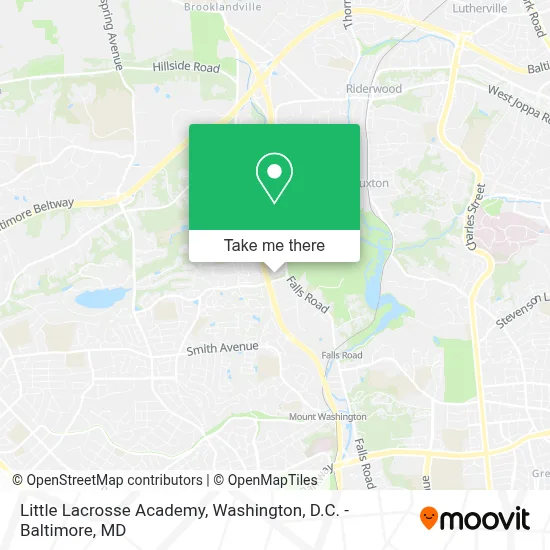 Little Lacrosse Academy map
