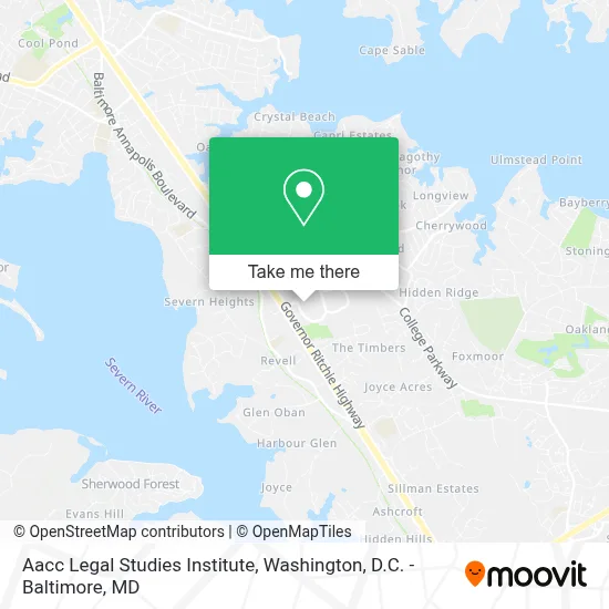 Aacc Legal Studies Institute map
