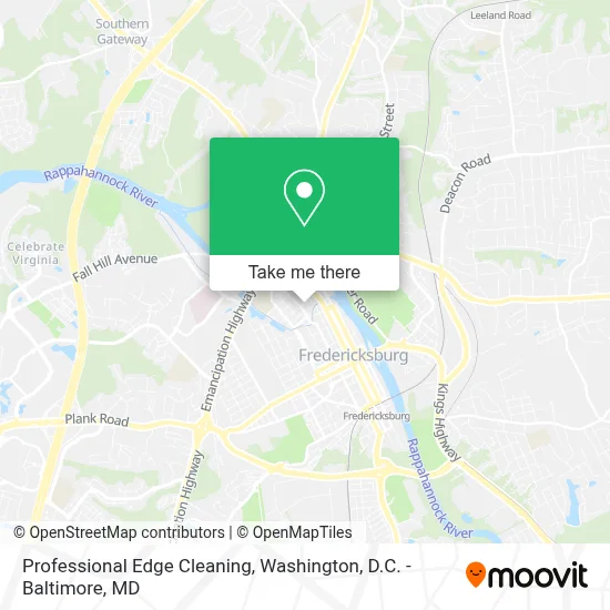 Professional Edge Cleaning map