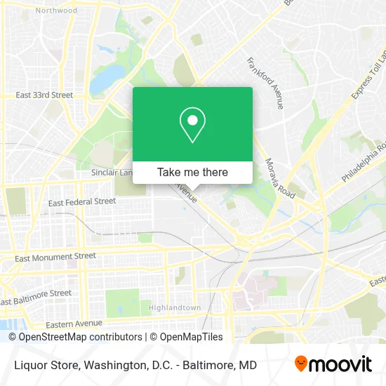 Liquor Store map