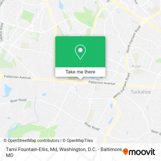 Tami Fountain-Ellis, Md map