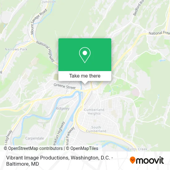 Vibrant Image Productions map