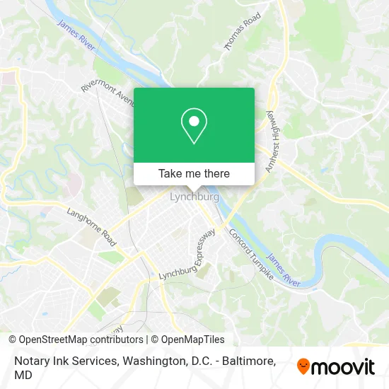 Notary Ink Services map
