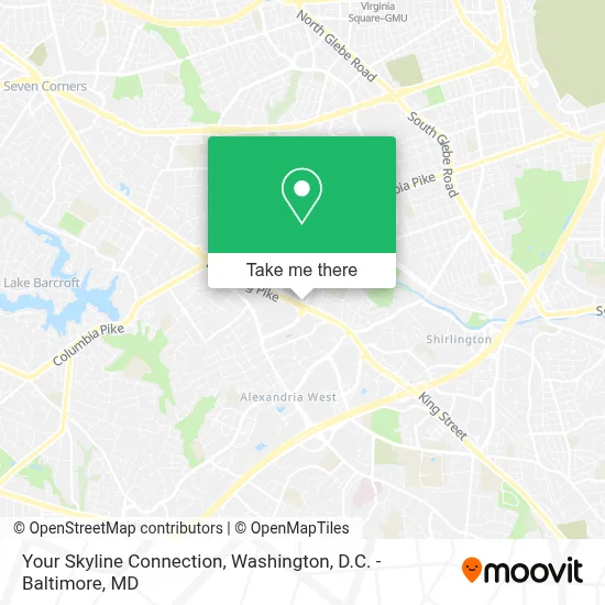 Your Skyline Connection map