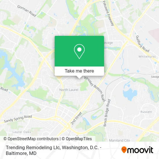 Trending Remodeling Llc map