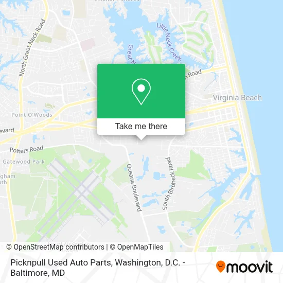 Picknpull Used Auto Parts map