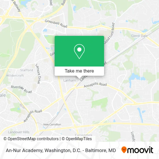 An-Nur Academy map