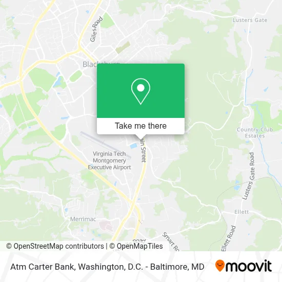 Atm Carter Bank map