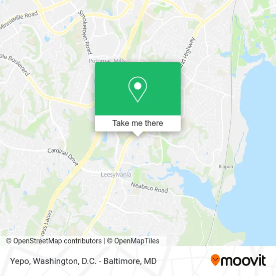 Yepo map