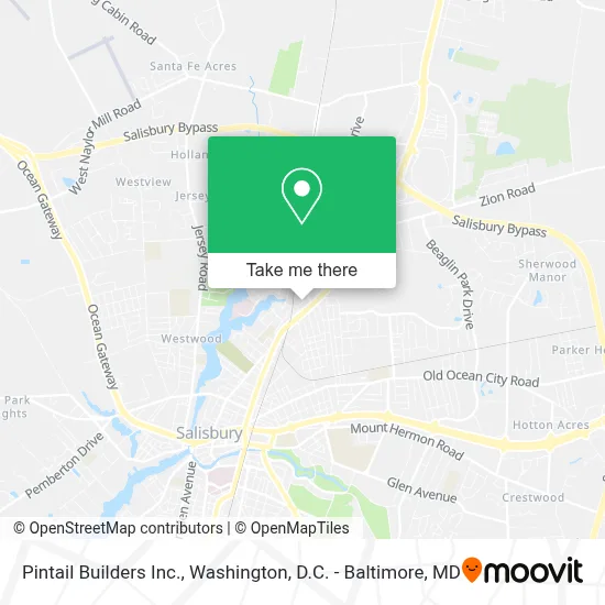 Pintail Builders Inc. map