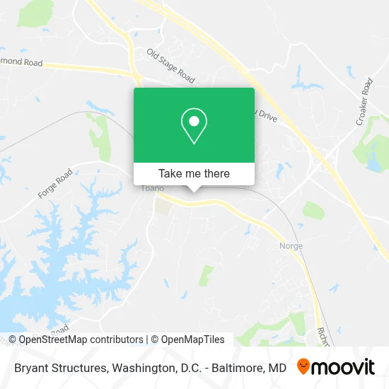 Bryant Structures map